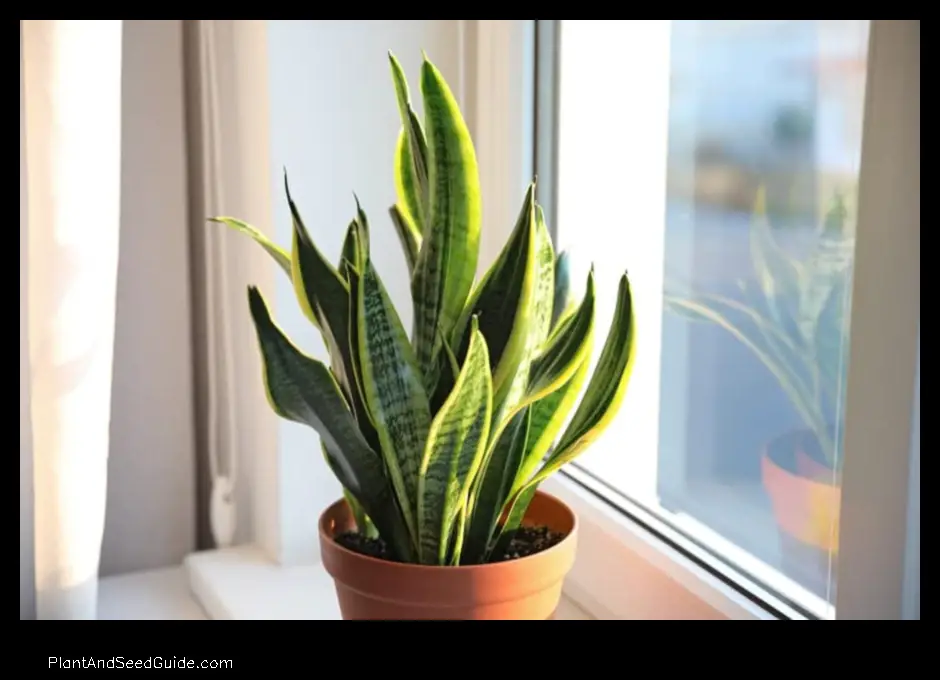 how to get snake plant to grow straight