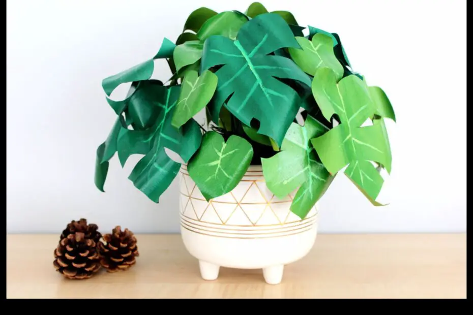 How to Make a Paper Plant Thats Both Eco Friendly and Beautiful