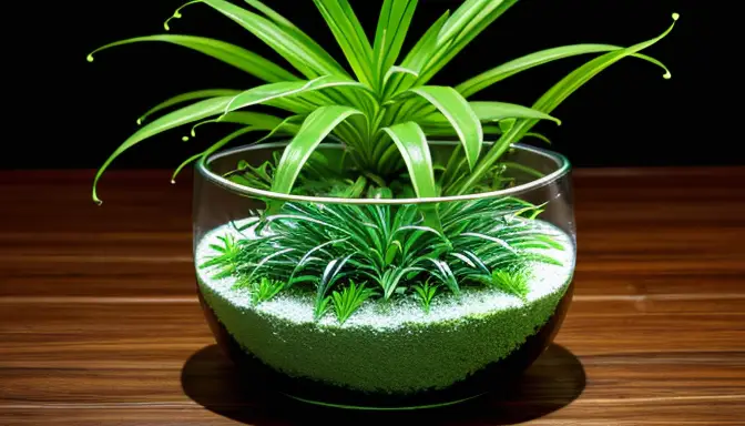 Exploring the Water World of Spider Plants