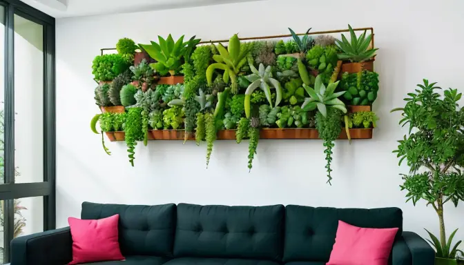 Vertical Succulent Wall