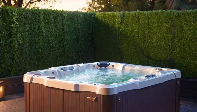 Luxurious Yet Affordable Backyard Hot Tub Ideas
