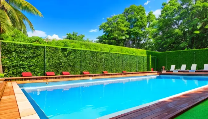 Make a Splash with a Backyard Pool Featuring a Diving Board