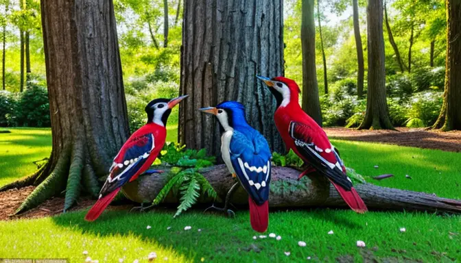 The Mischievous Woodpeckers
