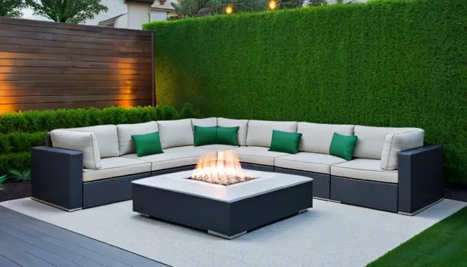 Modern Backyard Ideas with Turf and Pavers for a Stylish Space