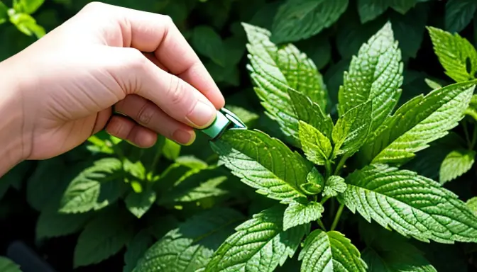 Simple Tricks for Picking Mint Without Harming the Plant