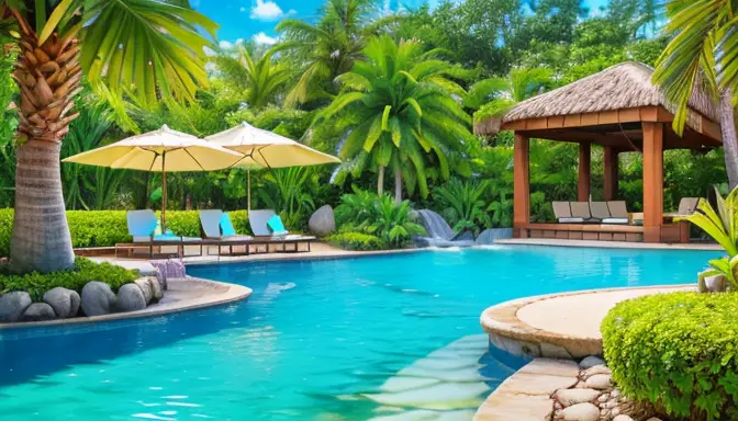 Turn Your Backyard into a Resort with a Lazy River Pool