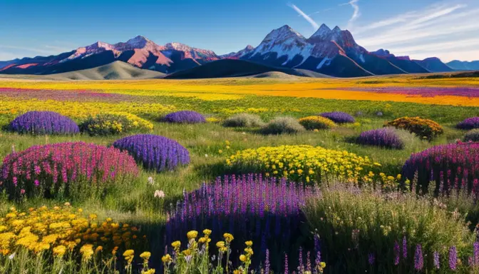 Flower Fields in Utah: Nature's Color Palette